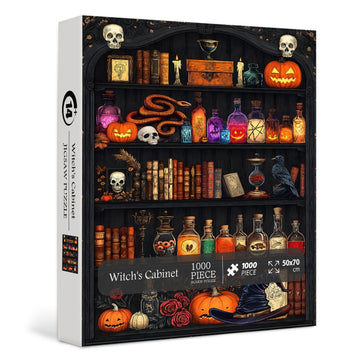 Witch's Cabinet Jigsaw Puzzle 1000 Pieces